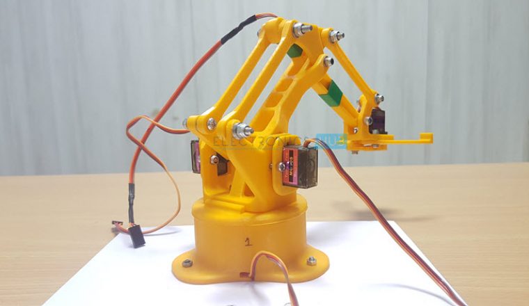 DIY Arduino & Bluetooth Controlled Robotic Arm Image 5