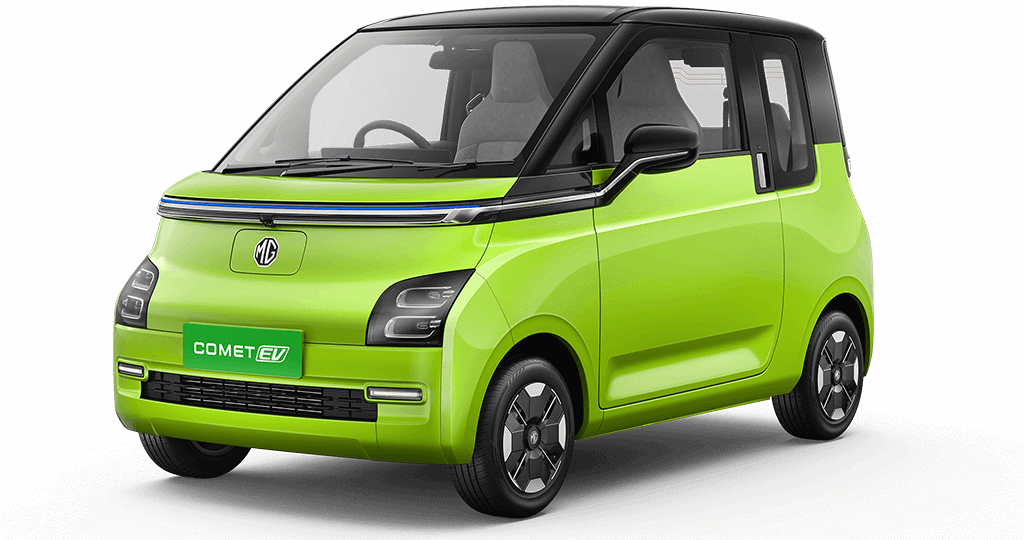 上汽名爵在印度推出当地最便宜的电动汽车“Comet EV”，外观像极了五菱 Air EV