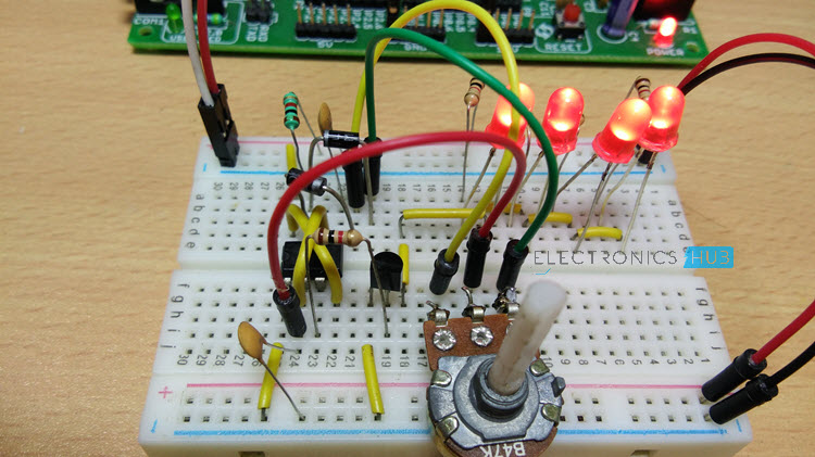 使用NE555的PWM LED调光器