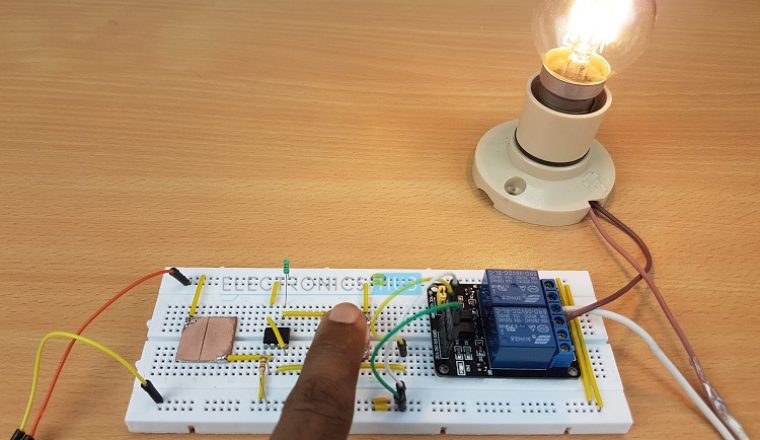 Touch ON and OFF Switch Circuit Images 4