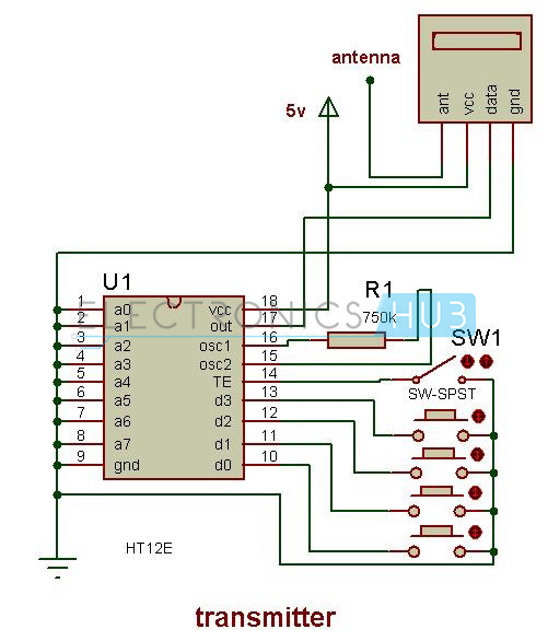 Metal Detector Robot - Transmitter