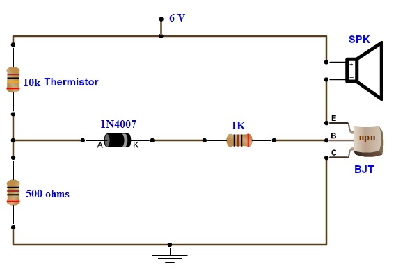 simple fire alarm