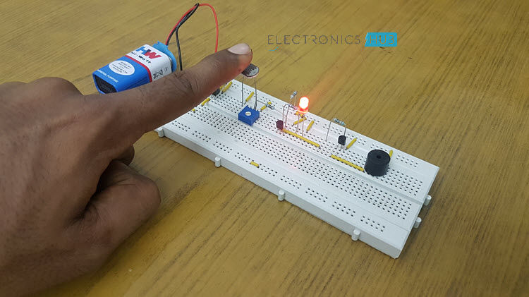 Electronic Eye Controlled Security System using LDR Image 2