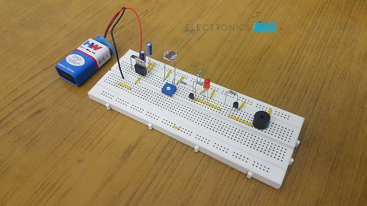 Electronic Eye Controlled Security System using LDR Image 4