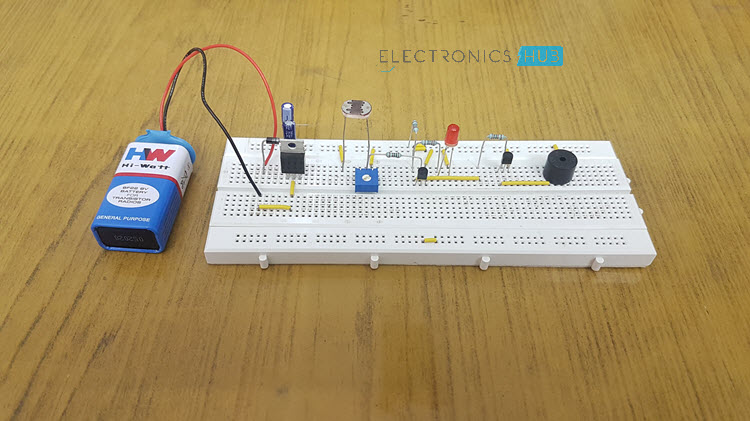 Electronic Eye Controlled Security System using LDR Image 1