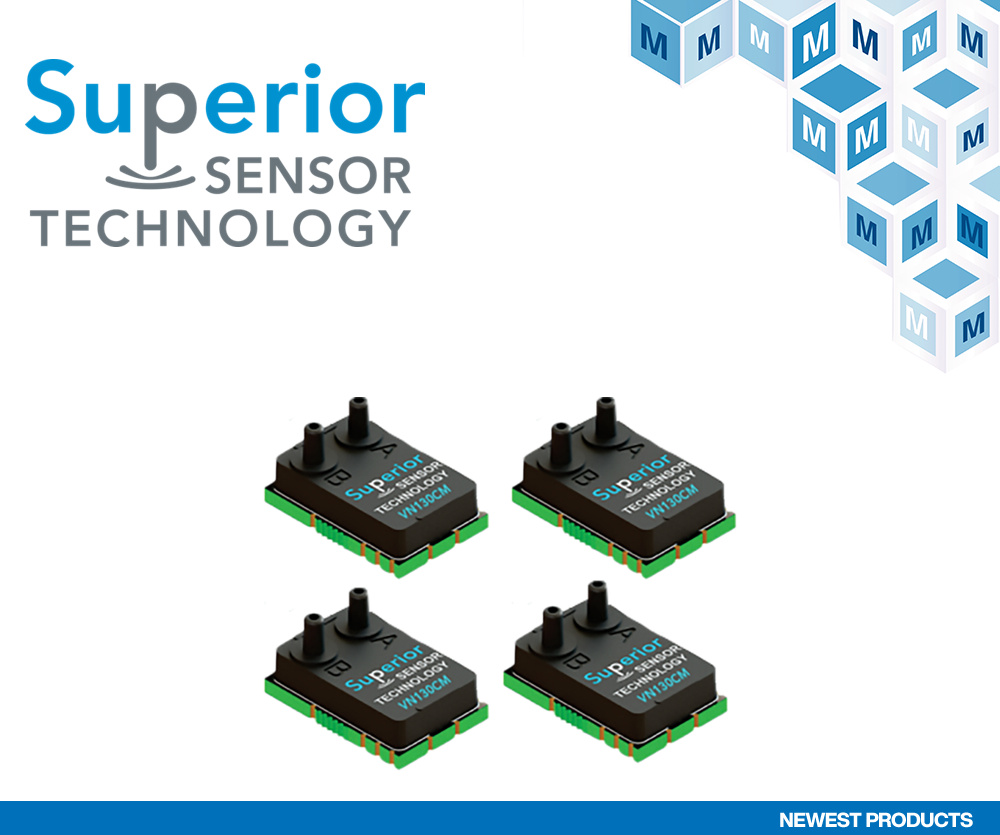 贸泽备货Superior Sensor Technology