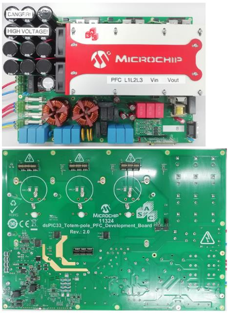 大联大品佳集团推出基于Microchip产品的11KW三相图腾柱PFC电源方案