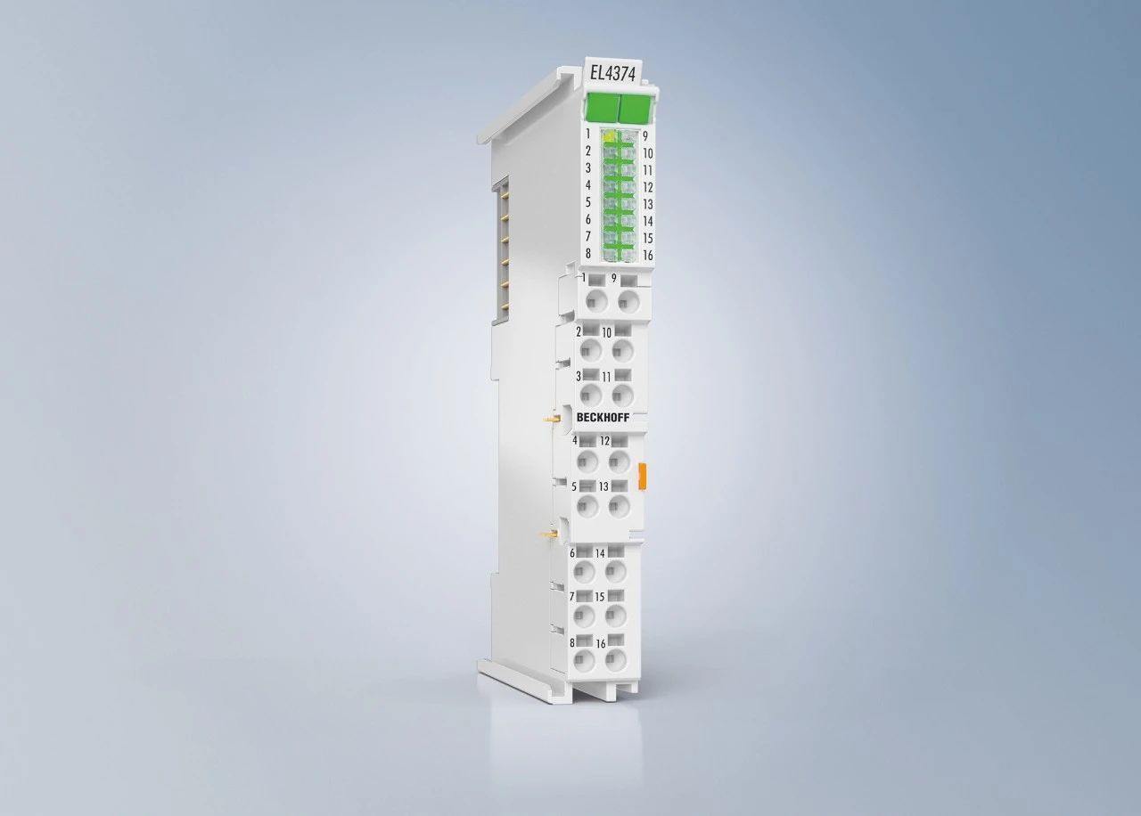 新闻发布 | EL4374 多功能 EtherCAT 端子模块