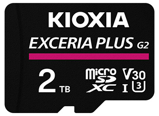 铠侠发布2TB microSDXC存储卡