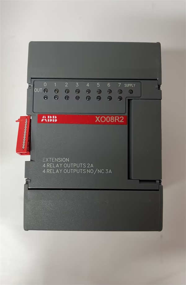 XO08R2 1SBP260109R1001 ABB 继电器输出扩展模块